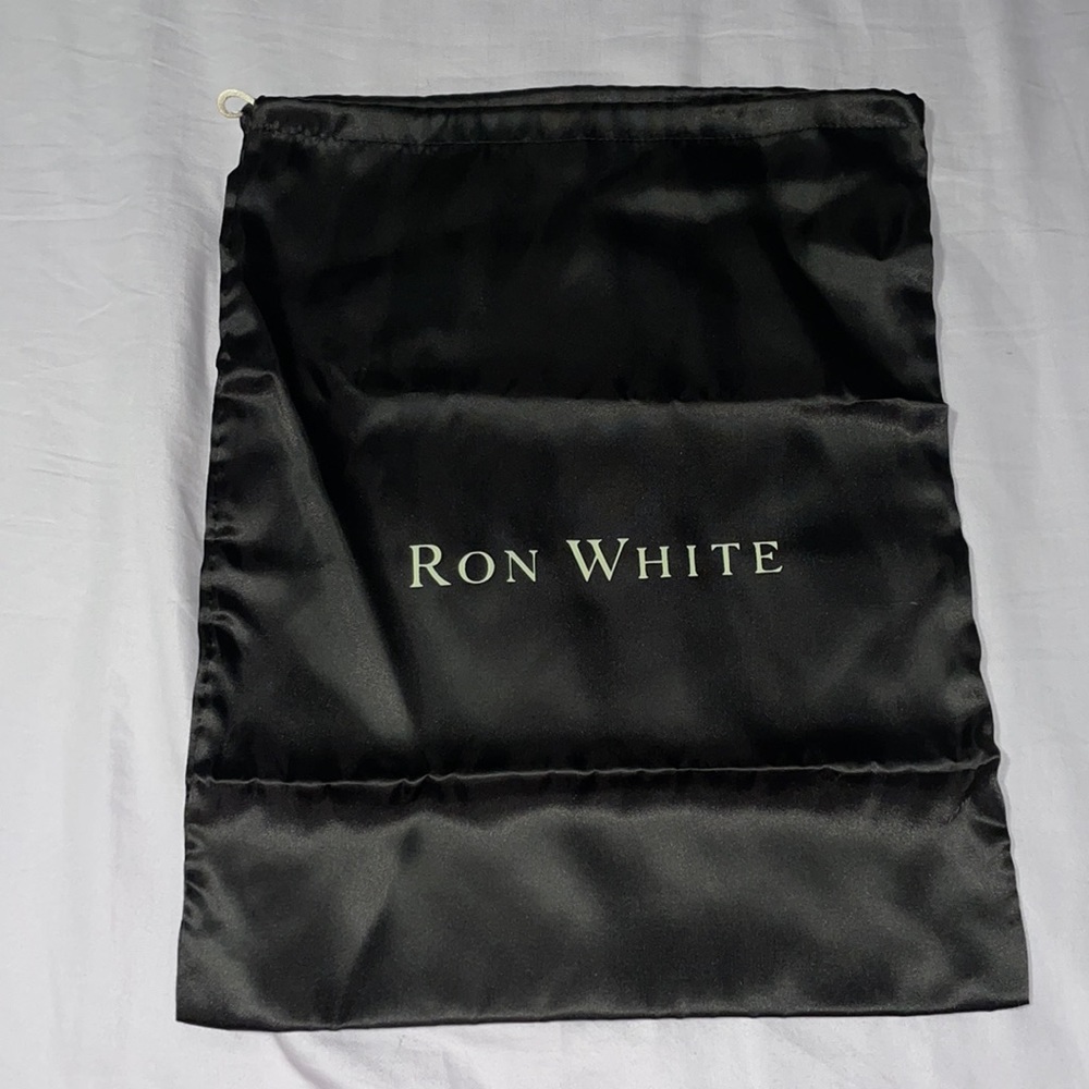 Ron white silky dust bag